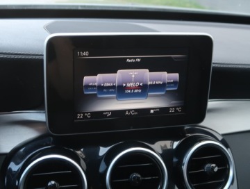 Mercedes Klasa C W205 Limuzyna 200 184KM 2015 Mercedes C C 200, Salon Polska, Automat, Skóra, zdjęcie 11