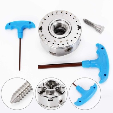 ДЕРЕВЯННЫЙ ТОКАРНЫЙ ПАТРОН M33 ЧЕТЫРЕХКУЛАЧКОВЫЙ