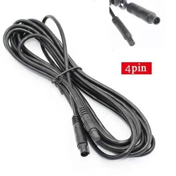 4PIN kabel 2,5 metra Przedłużacz 4PIN rejestrator kamera cofania 4PIN 2,5m.