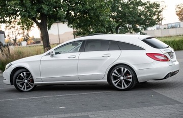 Mercedes CLS W218 Shooting Brake 350 CDI BlueEFFICIENCY 265KM 2013 MB CLS 350 cdi 265PS Shooting Brake 4-matic FUL OPCJA Biała Perła Efektowny, zdjęcie 27
