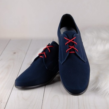 Туфли для причастия для мальчиков, темно-синие KBC-013 - 32