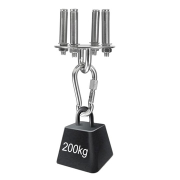 КРЕПЛЕНИЕ ГАМАКА К ПОТОЛКУ ГНЕЗДА АИСТА НАСТЕННАЯ СУМКА + ВЕРЕВКА