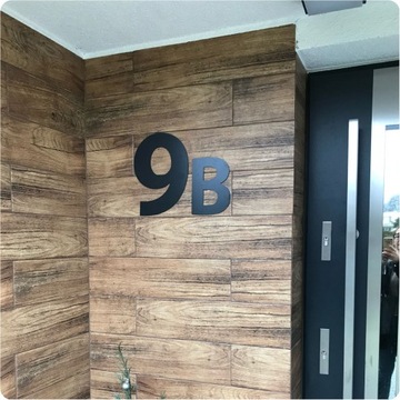 NUMER NA DOM DRZWI CYFRY LITERY NUMER DOMU BUDYNEK ADRES KOLORY - M3 40 cm
