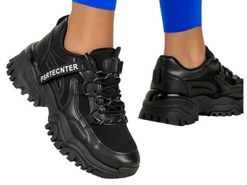 MODNE BUTY SNEAKERSY SPORTOWE LEKKIE DAMSKIE r 38