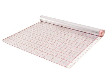 ПЛЕНКА ДЛЯ НАПОЛЬНОГО ОБОГРЕВА 110 мкм РУЛОН ПЛЕНКИ ДЛЯ ПОЛА 50 М ПРОЧНЫЙ