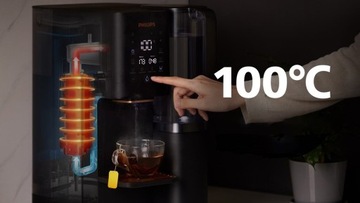 PHILIPS ADD6920BK РАСПРЕДЕЛИТЕЛЬ ВОДЫ ФИЛЬТР ОБРАТНОГО ОСМОСА, ГОРЯЧАЯ ВОДА