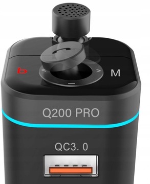 FM-ПЕРЕДАТЧИК BLUETOOTH ДЛЯ АВТОМОБИЛЯ BT USB QC