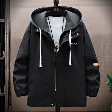 Men New Hooded Jacket 2023 New Breathable Outwear
