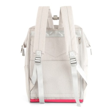 Рюкзак Himawari 9004 для ноутбука 14.1 USB 1.серо-розовый