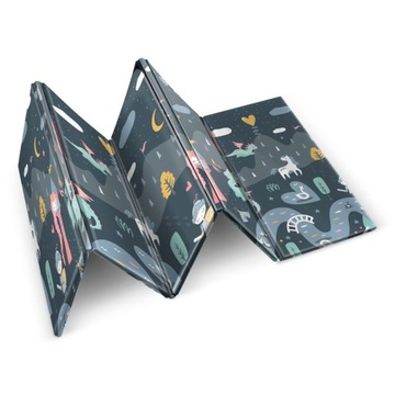 КОВРИК ДВУХСТОРОННИЙ, СКЛАДНОЙ, 200 x 180 x 1 см, ДЕТСКИЙ