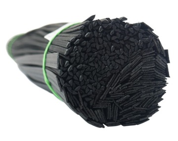 Spoiwo PELD PE-LD Czarne do zgrzewania plastiku 1kg miks PASKÓW TRÓJKĄTÓW