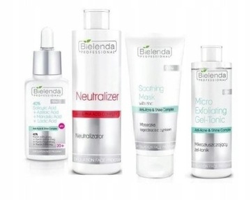 BIELENDA ZESTAW DO EKSFOLIACJI KWAS SALICYLOWY 40%