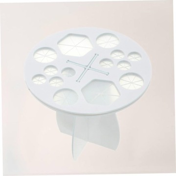 2 держателя для кистей для макияжа Подставка для чистки кистей Cosmetiquera Uc