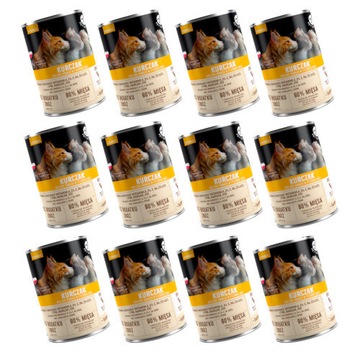 Pet Republic kawałki kurczak sterylizowane 12x400g