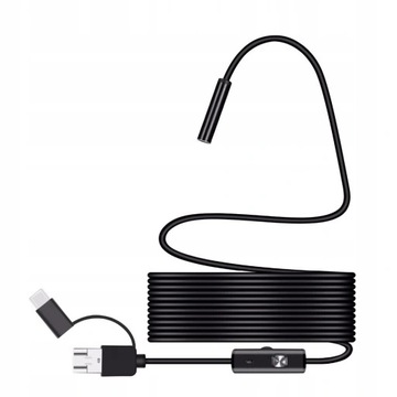 ЭНДОСКОПНАЯ КАМЕРА ДЛЯ ПРОВЕРКИ ANDROID USB-C LED 5M
