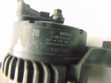 ALTERNÁTOR 70A BMW E36 E46 1.6 M43B16 1247287 0123310006