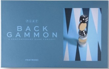GRA PLANSZOWA BACKGAMMON (TRYKTRAK), PRINTWORKS