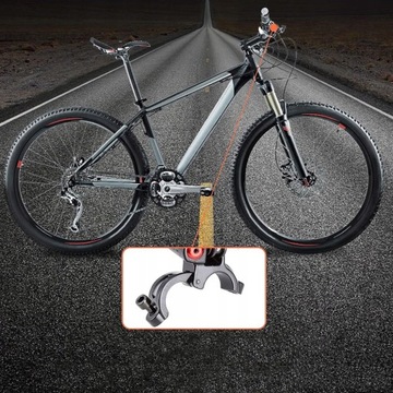 PRZEDNI I TYLNY ZACISK HAMULCOWY HYDRAULICZNY DO ROWERÓW GÓRSKICH DO MTB