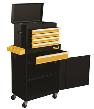 ИНСТРУМЕНТАЛЬНЫЙ ШКАФ ДЛЯ МАСТЕРСКОЙ ТЕЛЕЖКА С 5 ЯЩИКАМИ, 257 ЭЛЕМЕНТОВ. ММК