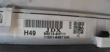 HYUNDAI H1 07-15 2,5 CRDI PŘÍSTROJOVÁ DESKA 94013-4H711