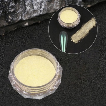 Глиттер для ногтей с жемчугом и хромом для ногтей