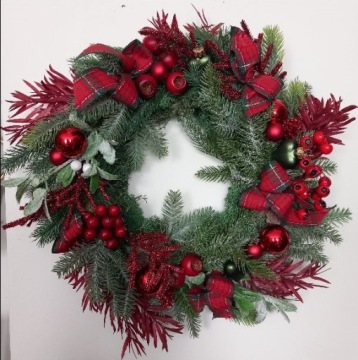 ВЕНОК ВЕНОК РОЖДЕСТВЕНСКИЕ УКРАШЕНИЯ ДЛЯ ДВЕРИ СТЕНЫ