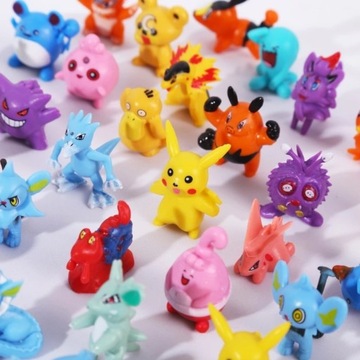 24 ШТ. ФИГУРКИ ПОКЕМОН ПИКАЧУ + КОРОБКА