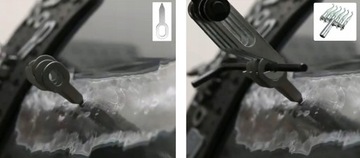 АКСЕССУАРЫ ДЛЯ МАШИНЫ СПОТЕРНОЙ СВАРКИ треугольные шайбы, круглые штифты для алюминия и стали