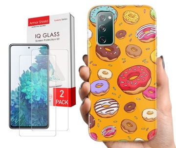 PREMIUM ETUI DO SAMSUNG S20 FE SUPER WZORY + SZKŁO