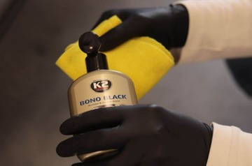 K2 BONO ЖИДКОСТЬ ЧЕРНАЯ ДЛЯ РЕЗИНЫ И ПЛАСТМАССА 200мл