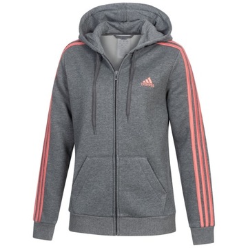 ADIDAS BLUZA damska sportowa rozpinana z kapturem bawełna HM1900 r M