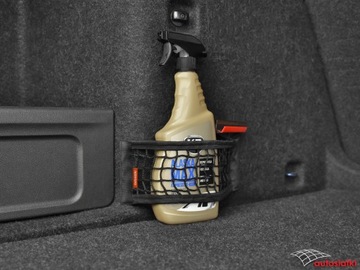 Сетка-органайзер в машину на липучке 10х30см.