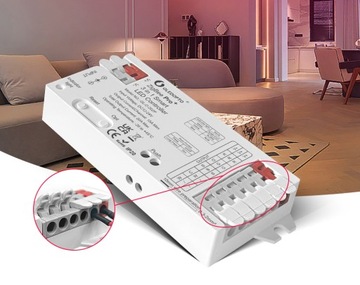 Inteligentny Sterownik ZigBee 5 w 1 do taśm i pasków LED Hue TUYA Conbee HA