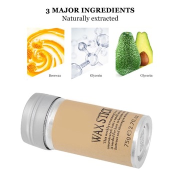 ВОСКОВЫЙ СТИК ДЛЯ ВЫСТУПАЮЩИХ ВОЛОС, РАЗГЛАЖИВАЮЩИЙ ПРИЧЕСКУ, 75 г