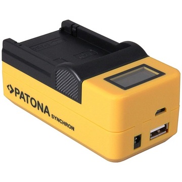 PATONA ładowarka synchron USB LCD Sony NP-FW50
