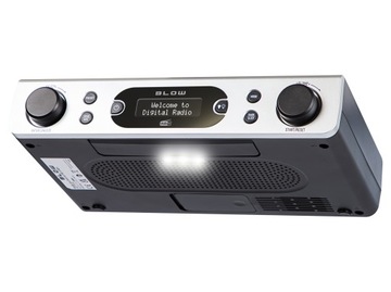 Radio kuchenne podwieszane do zabudowy DAB+ FM Blow RK2 LCD LED Bluetooth