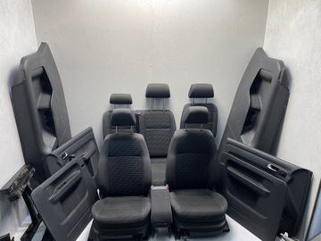 VW CADDY 2K FOTELE KANAPA KOMPLET