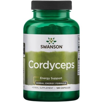 Swanson Cordyceps 600mg 120caps SINESIS KORDYCEPS