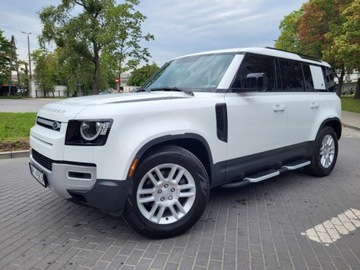 Land Rover Defender IV (L663) 90 3.0 i6P 400KM 2023 LANDROVER DEFENDER SE 110 P300AWD, 2.0l benzyna 300KM Przebieg 32,064km, zdjęcie 2