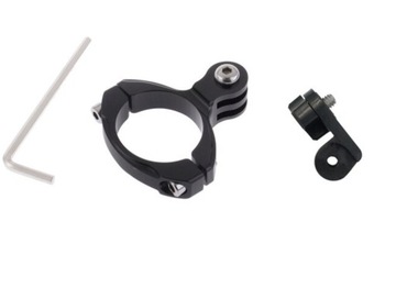 Алюминиевый держатель + адаптер Bike Motor GOPRO 12 DJI ACTION 4 (GP.40)