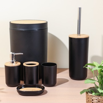 НАБОР ДЛЯ ВАННОЙ 6 ЭЛЕМЕНТОВ ПЛАСТИКОВЫЙ НАБОР