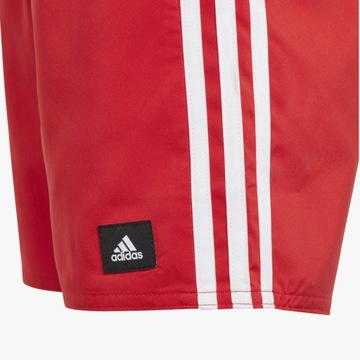 Szorty Chłopięce Adidas Plażowe Kąpielówki Krótkie Spodenki Czerwone 152 cm