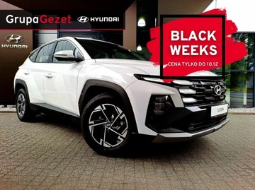Hyundai Tucson IV SUV Facelifting 1.6 T-GDI 160KM 2025 Hyundai Tucson 1.6T-GDI 160KM MT6 MODERN Serenity White OD RĘKI !!!