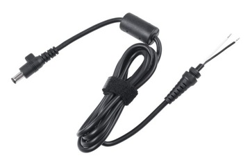 Wtyk DC 5,5/3,0 + pin z kablem zasilającym 1,4m