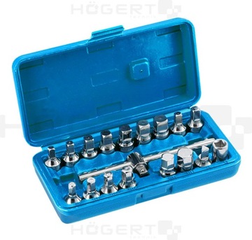 КЛЮЧИ ДЛЯ СЛИВА МАСЛА HÖGERT 18 ШТ HT8G321