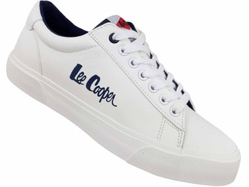 LEE COOPER BUTY DAMSKIE TENISÓWKI TRAMPKI BIAŁE