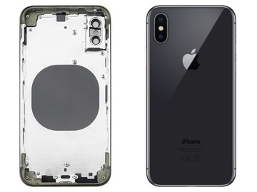 iPhone Xs Korpus Ramka Obudowa Tył Space Gray