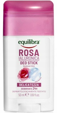 EQ ROSA Dezodorant różany z kwasem hialuronowym w sztyfcie 50ml