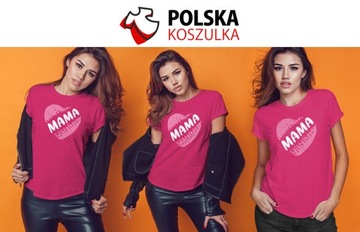 T-SHIRT KOSZULKA NA DZIEŃ MAMY BLUZKA DAMSKA M PREZENT JAKOŚĆ