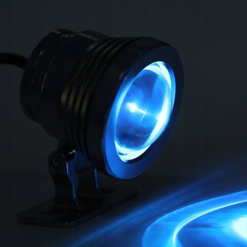 СВЕТИЛЬНИК ПОДВОДНЫЙ С РЕФЛЕКТОРОМ RGB LED БАССЕЙН 12В 10Вт